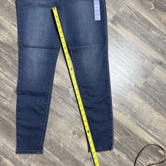 Vylette Sculpt Skinny Jeans Women’s 11 30W Indigo Stretch Denim Mid Rise NWT - Picture 6 of 13